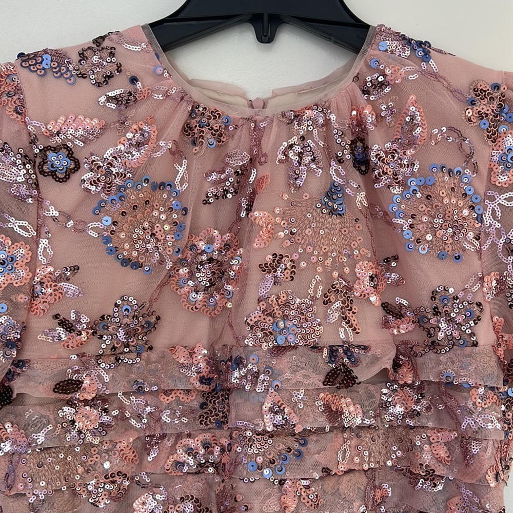 Rachel Parcell embroidered Tulle Dress with sequins - Picture 9 of 17